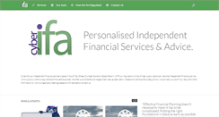 Desktop Screenshot of cyberifa.com